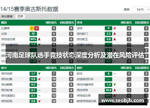 河南足球队选手竞技状态深度分析及潜在风险评估